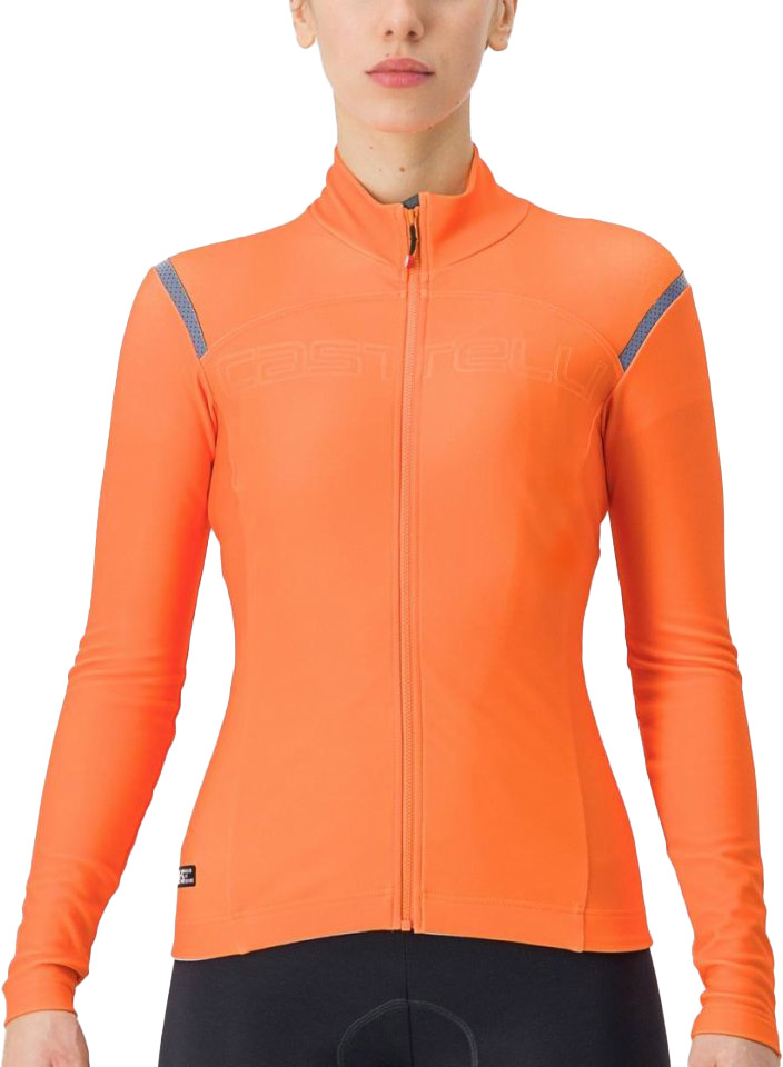 Castelli TUTTO NANO RoS W Langærmet Cykeltrøje - Orange