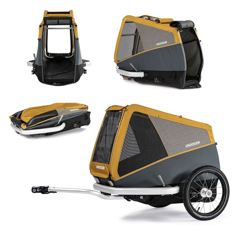 Croozer Dog Peppa - Cykeltrailer til små hunde på tilbud