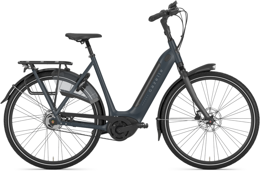 Gazelle ARROYO C5 HMB ELITE BELT Elcykel til Dame 2022 - Blå
