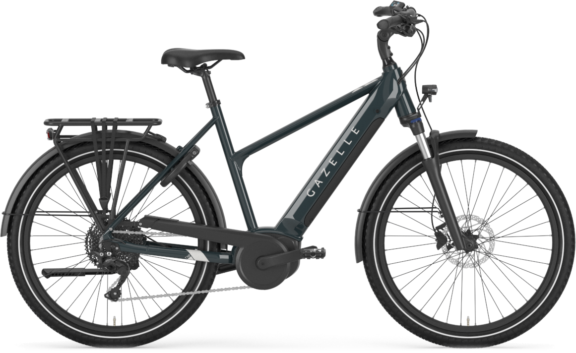Gazelle Medeo T10 HMB Dame 2025 - Pine Greengloss    8717231363133