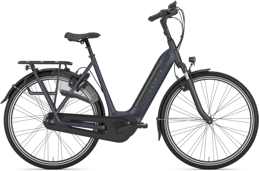 Gazelle ARROYO C7+ HMB ELITE 400wh Elcykel til Dame - Blå
