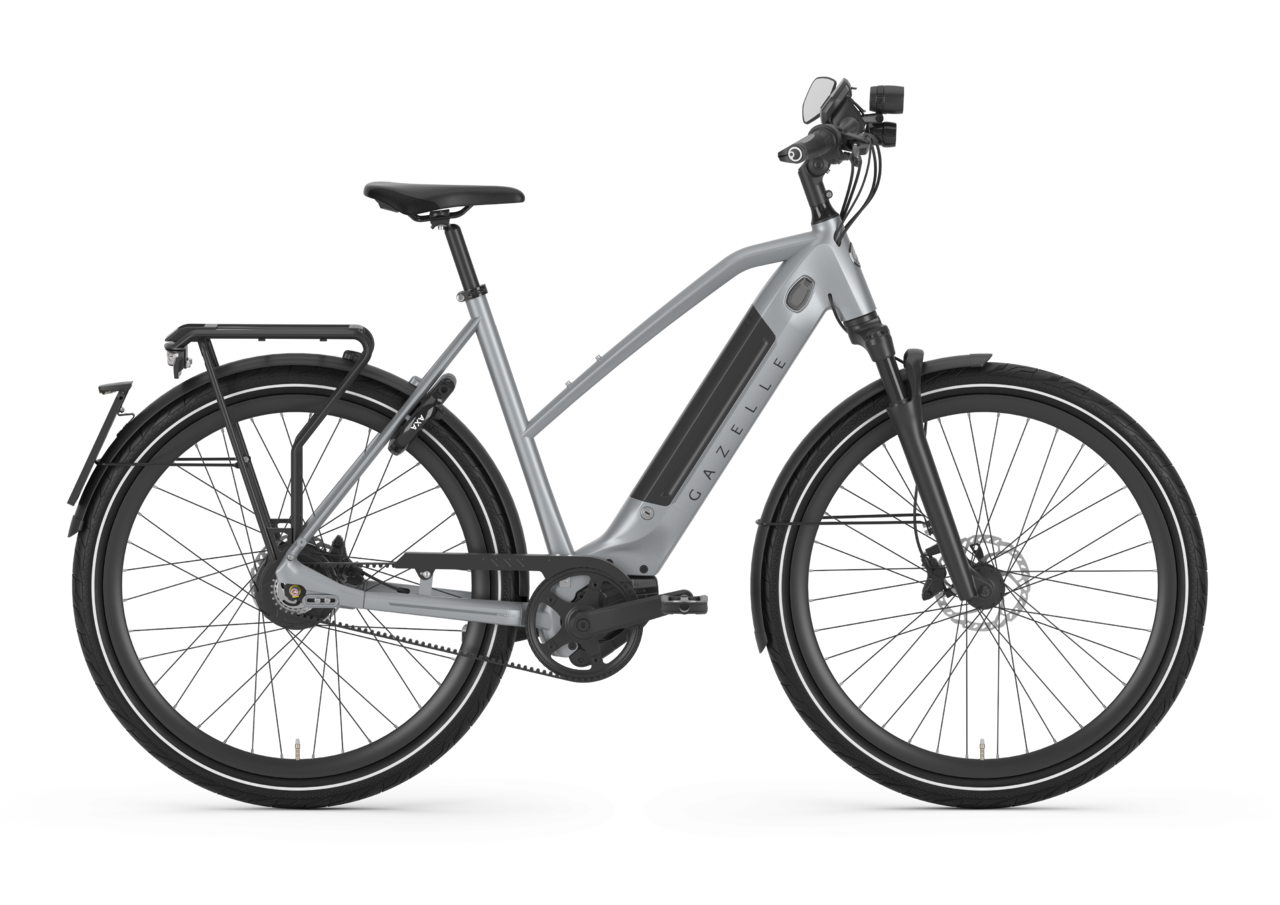 Gazelle Ultimate Speed 380 Elcykel Dame 2023 - Grå