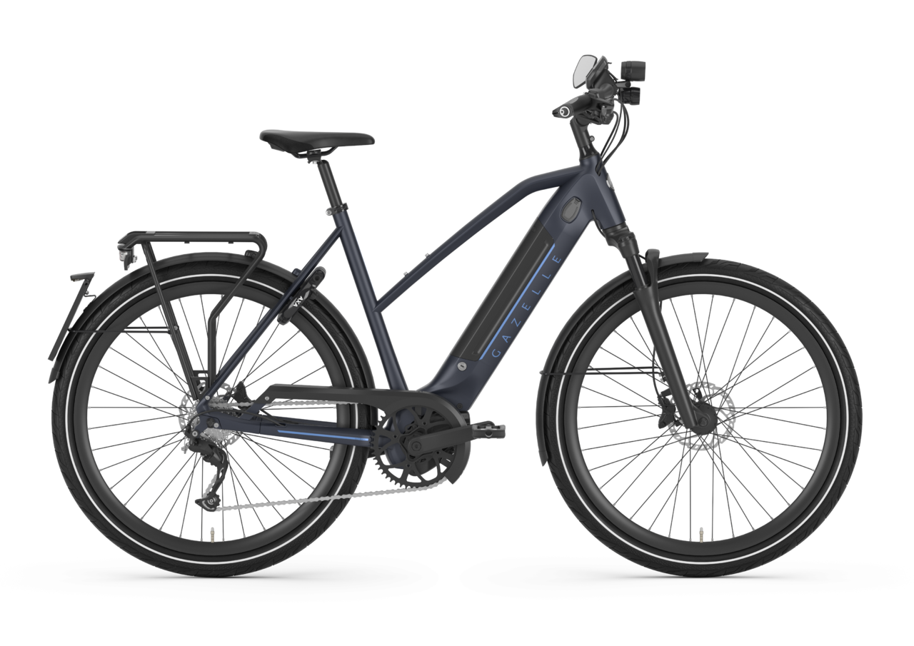 Gazelle Ultimate Speed Elcykel Dame 2023 - Blå