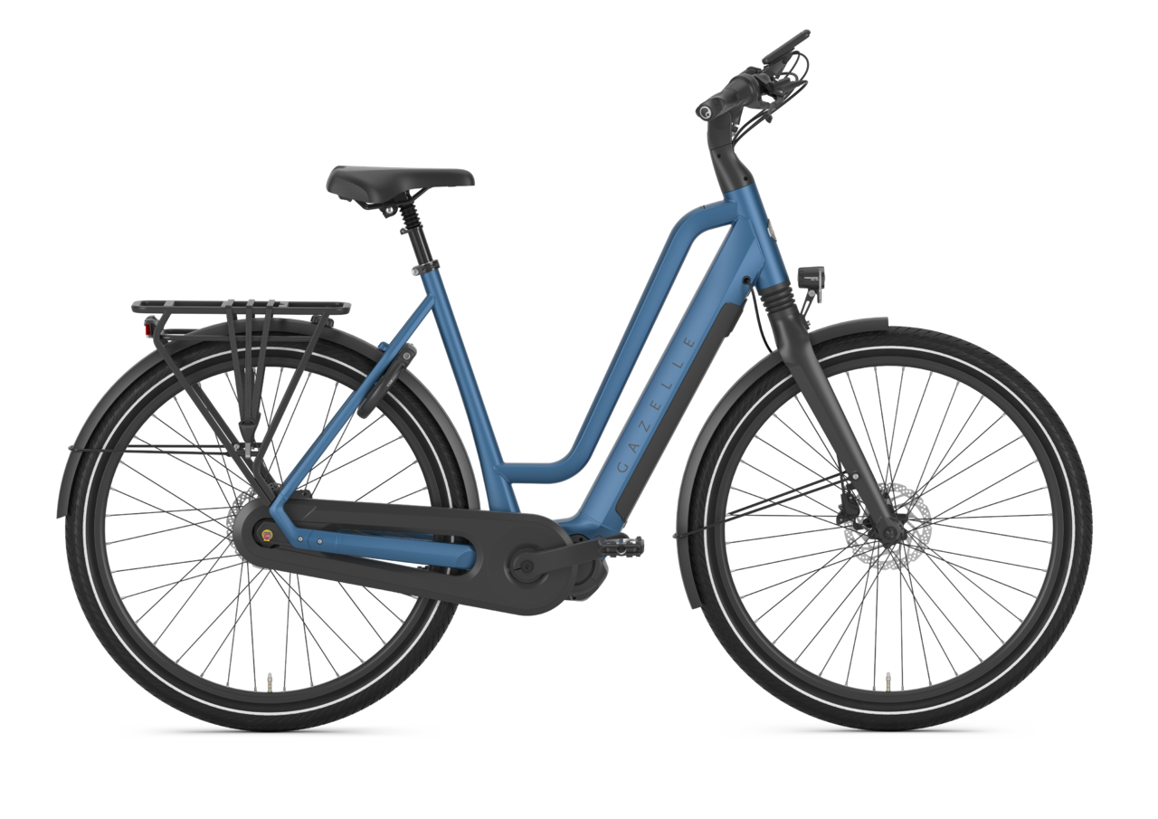 Gazelle Chamonix C7 HMS Elcykel Dame 2024 - Blå