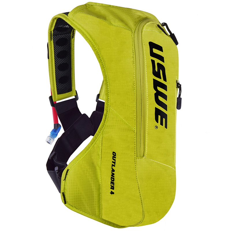 USWE Outlander 4 rygsæk med 3L drikkeflaske - Gul