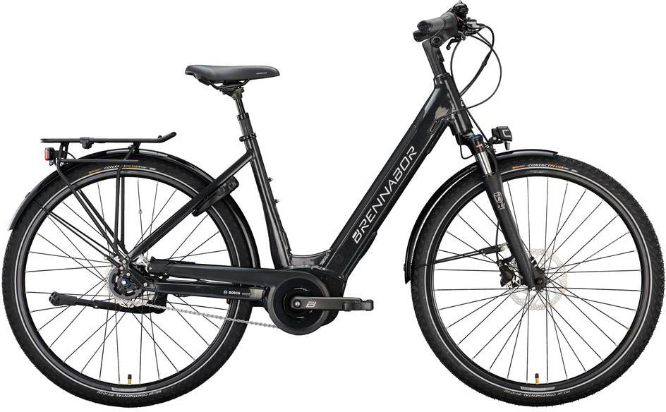 BRENNABOR E-Trekking T-62E Elcykel til Dame - Sort