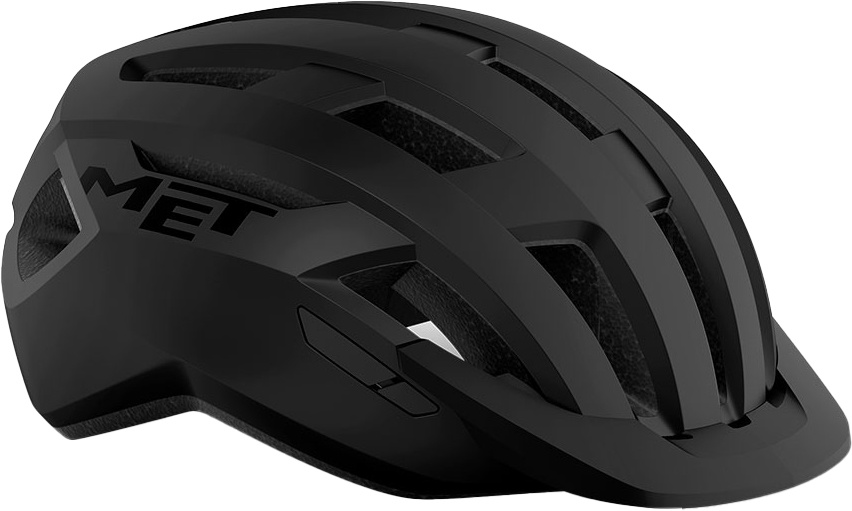 MET Cykelhjelm med LED lys Allroad MIPS - Sort