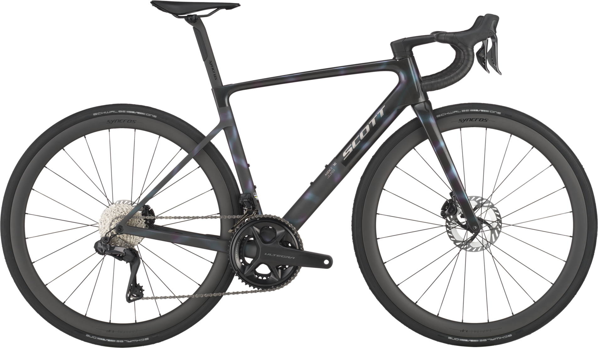 Scott Addict RC 10 2025 - Sunbeam Black Racercykel på tilbud