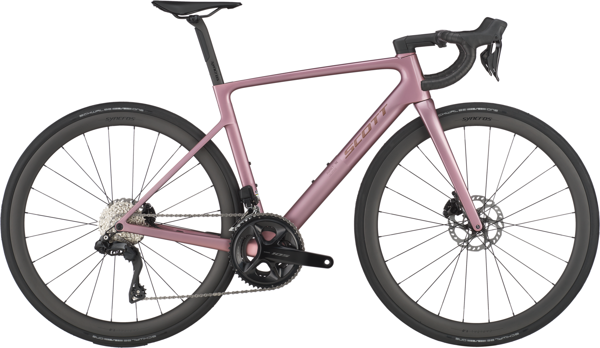 Scott Addict RC 30 2025 - Racercykel i Ash Pink