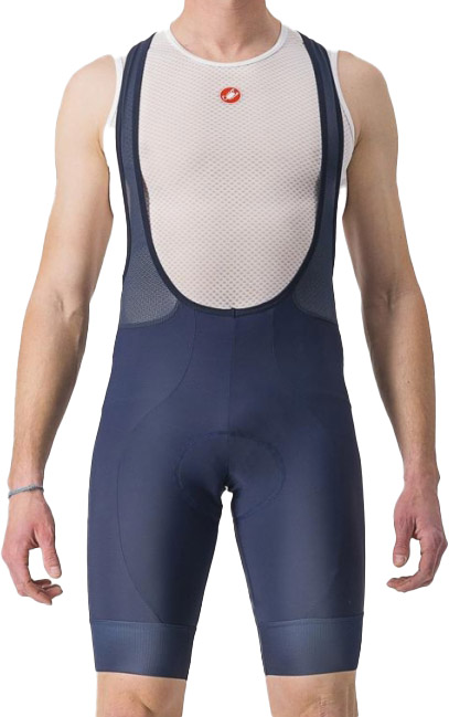Castelli ENTRATA 2 BIBSHORT Cykelbukser - Blå Tilbud!