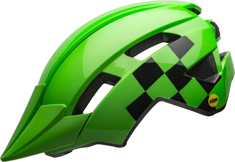 Bell Hjelm Sidetrack II til Børn - Grøn