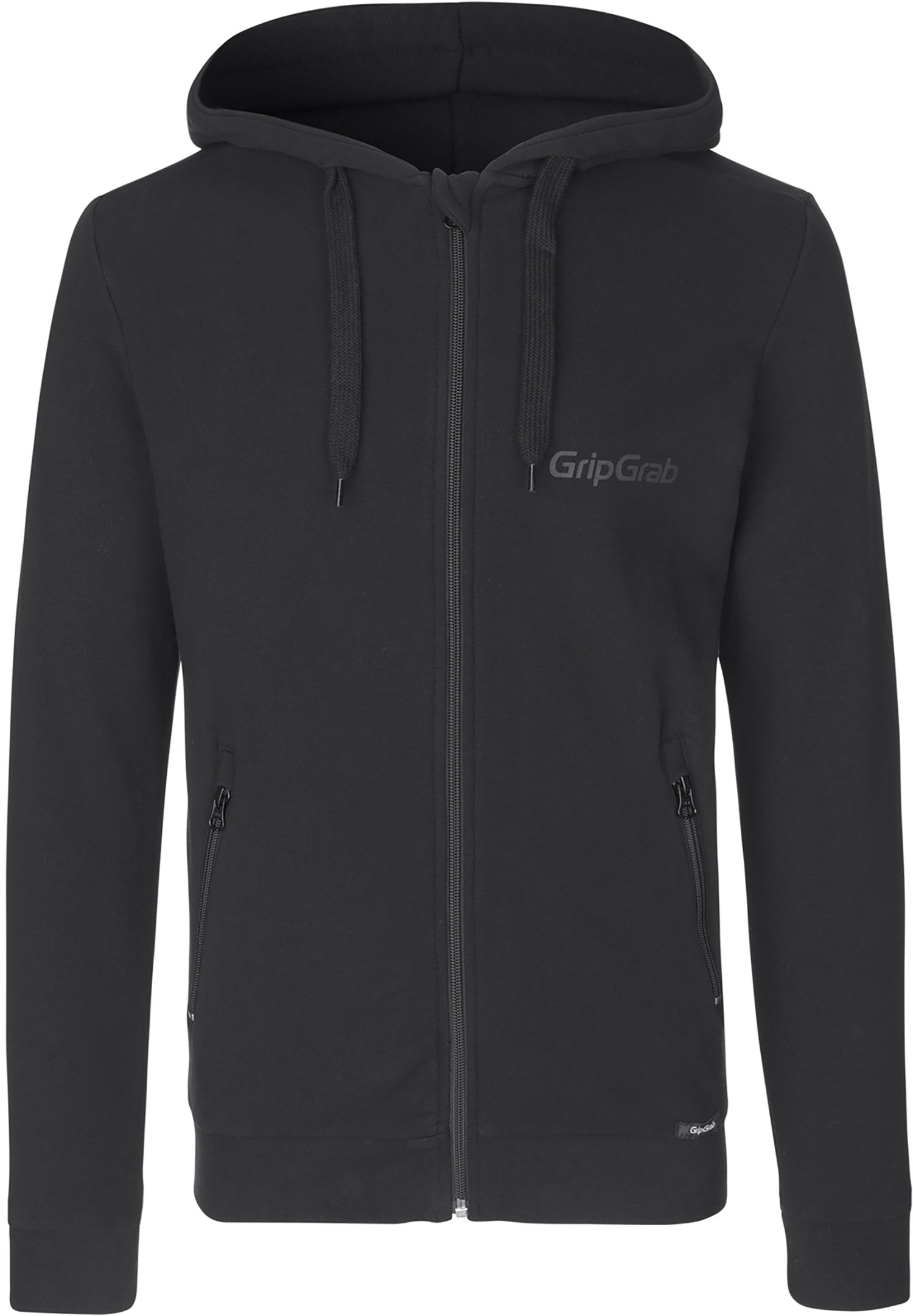 GripGrab Icon Økologisk Bomuldshættetrøje - Sort Black Friday