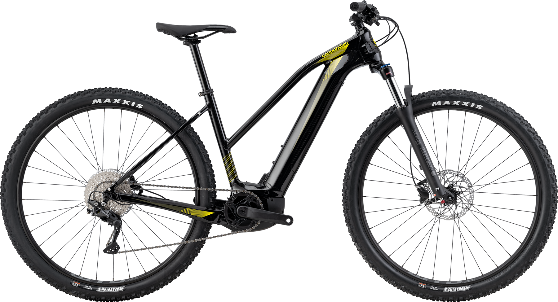 Cannondale Trail Neo 3 Remixte 2022 - Elcykel i Sort