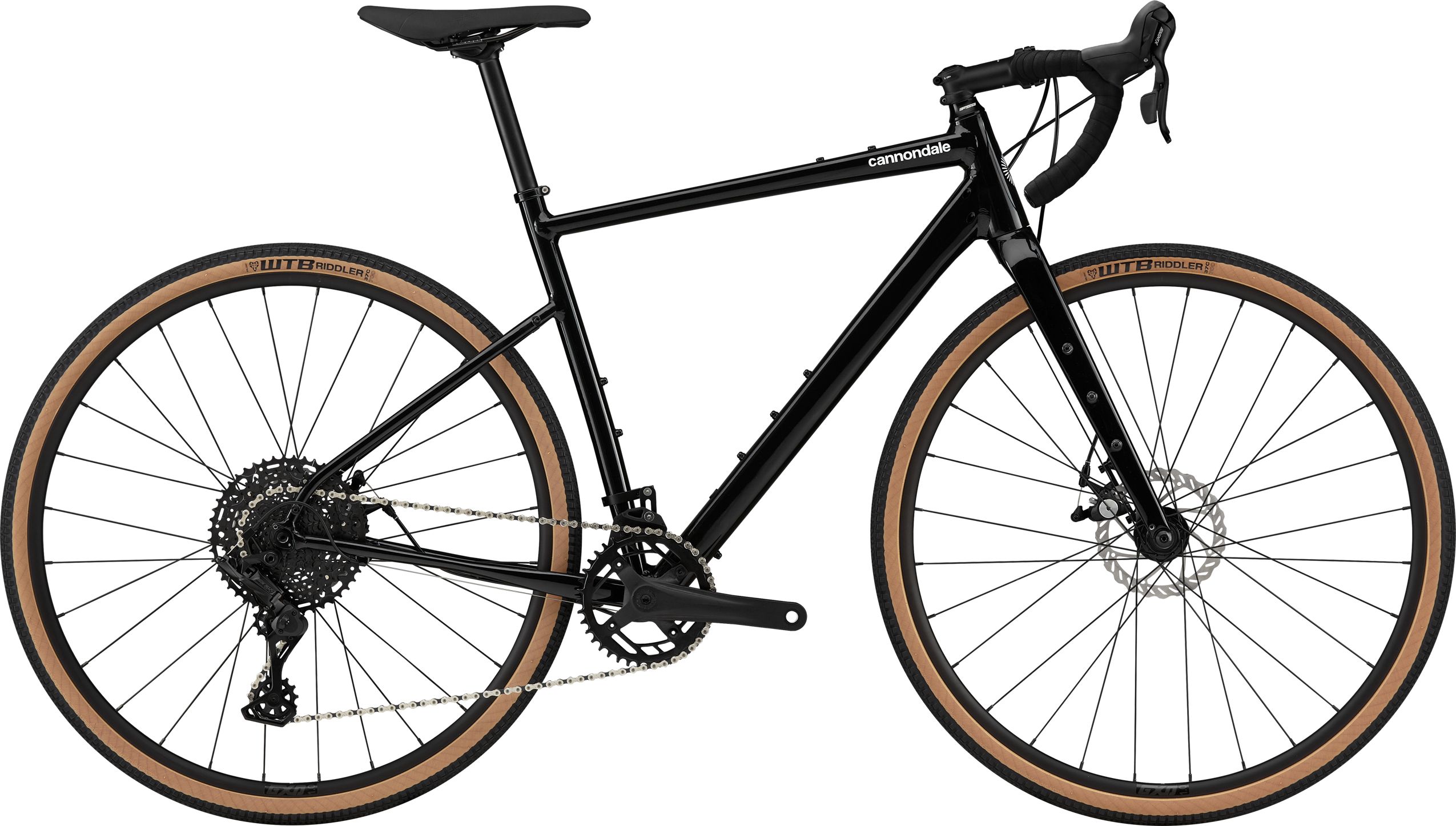 Cannondale Topstone 4 2024 - Sort racercykel på tilbud