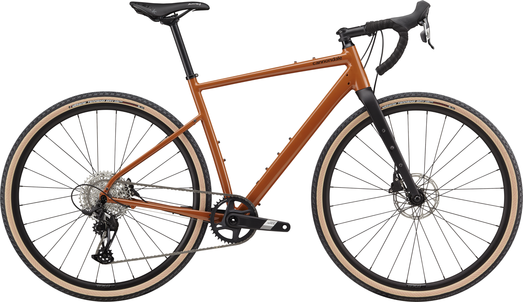 Cannondale Topstone Apex 1 2024 - Cinnamon på tilbud!