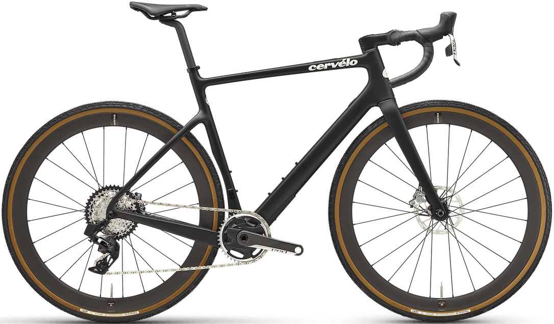 Cervélo Aspero-5 Force XPLR eTap AXS 1 2024 - Sort Cykel