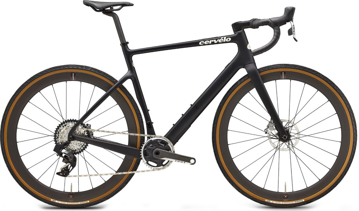 Cervélo Aspero-5 Red XPLR eTap AXS 1 2024 - Sort Cykel