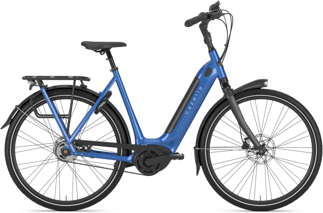 Gazelle ARROYO C5 HMB ELITE EL-CYKEL 500wh Dame 2022 - Blå