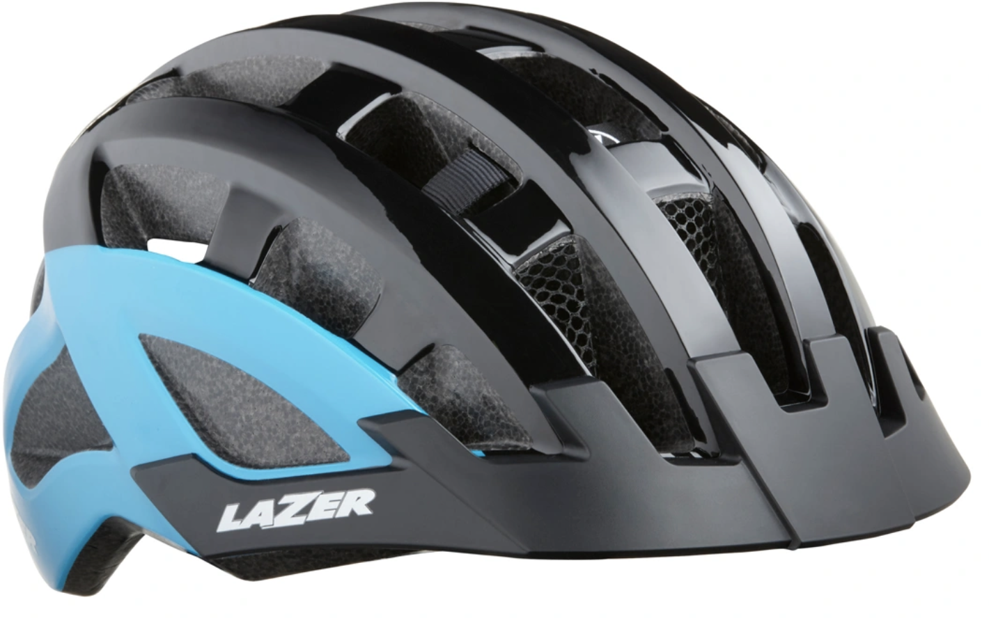 Lazer Comp DLX MIPS Cykelhjelm - Sort/Blå på tilbud!