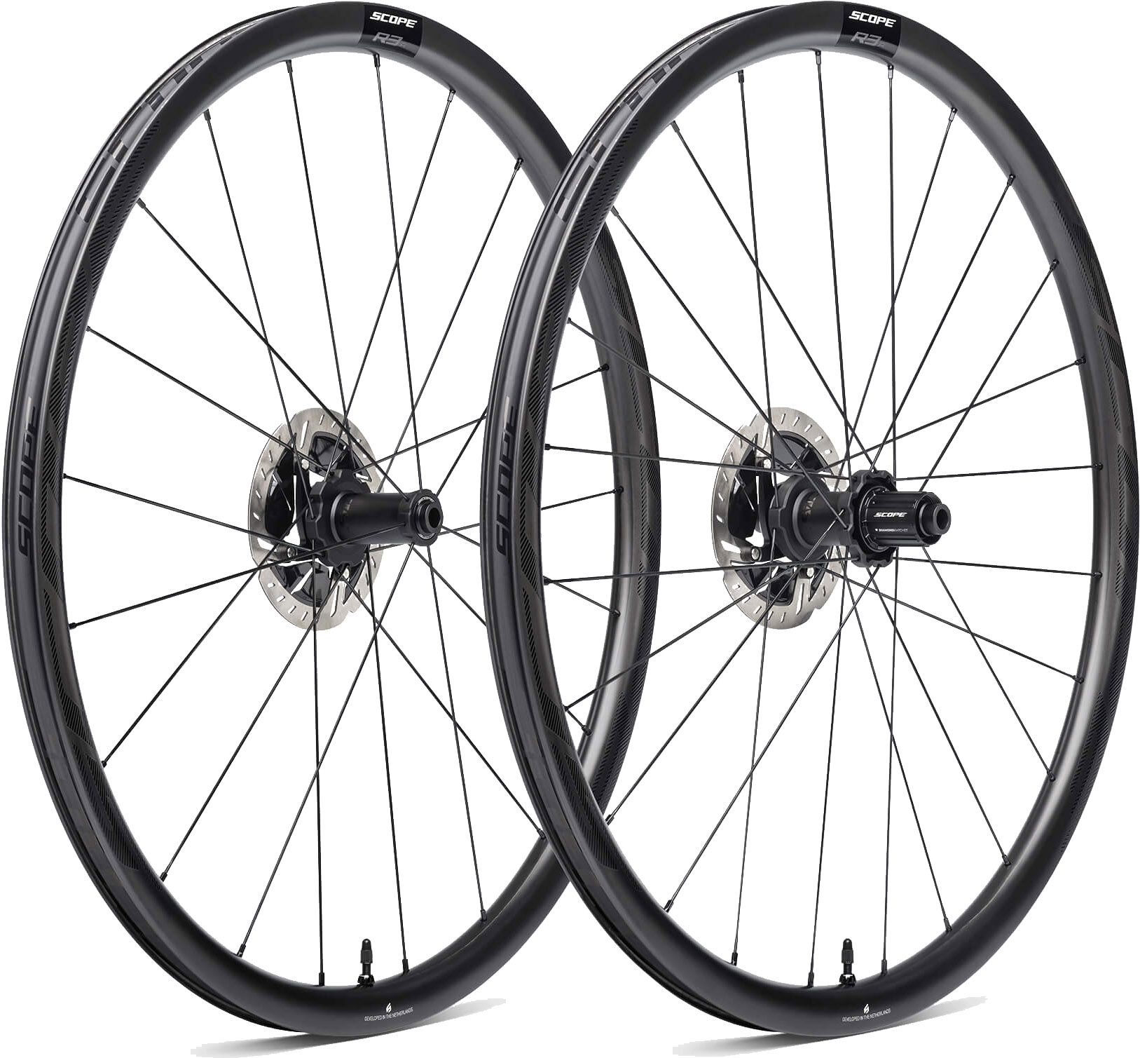 Scope R3 A Disc Carbon Hjulsæt - Fantastisk tilbud!