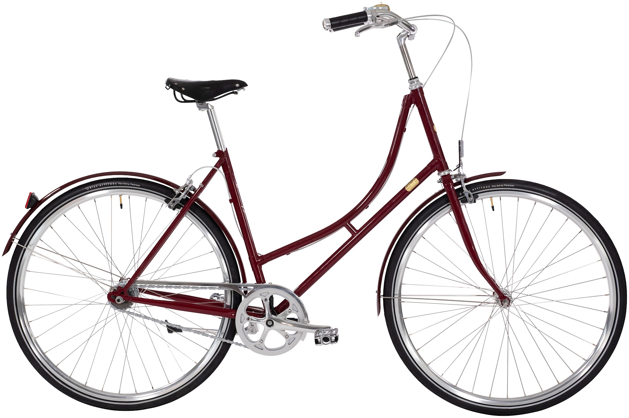 Cykel fra Gubi 3 Lady 3g 2023 - Rød til tilbudspris!