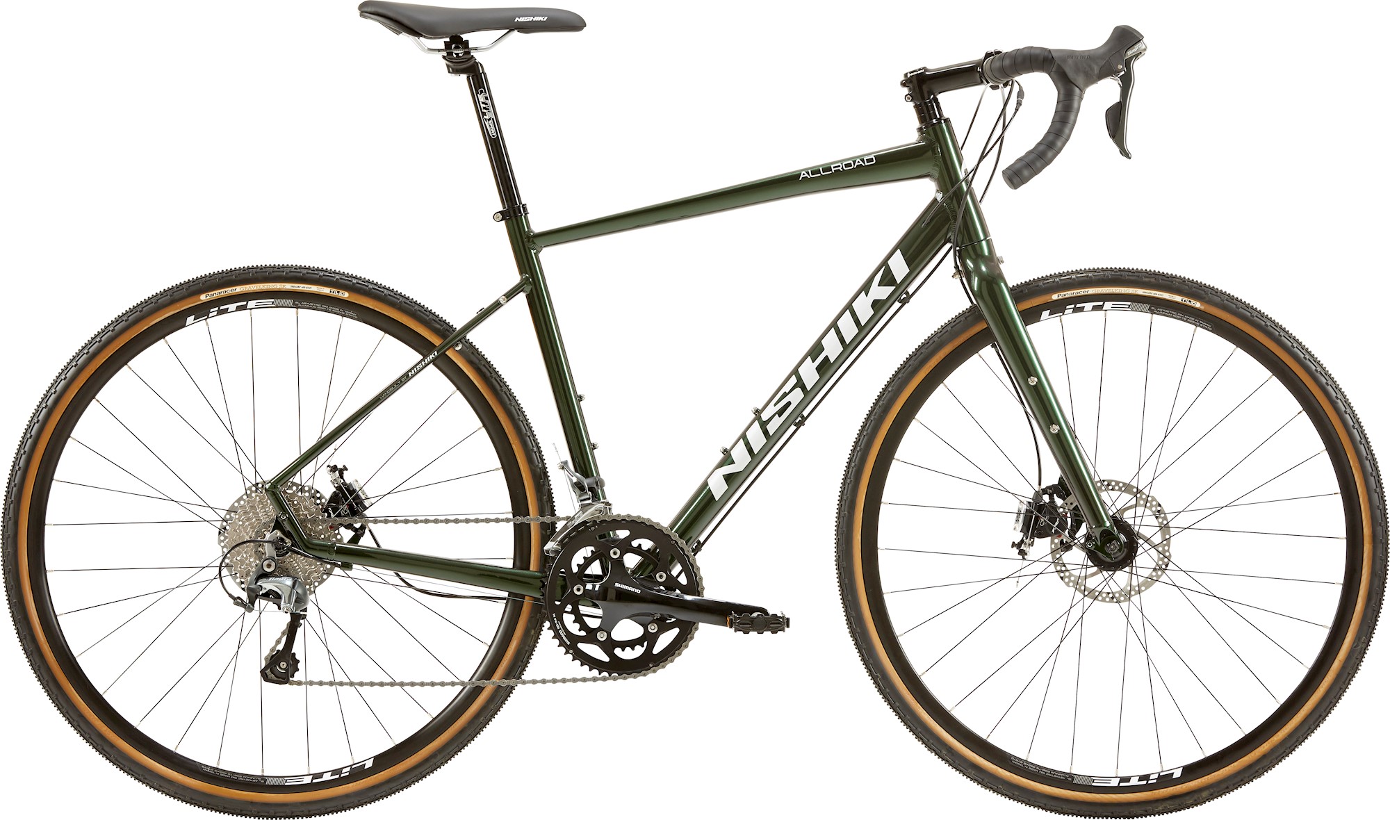Nishiki All Road Herrecykel 20g Tiagra 2023 - Grøn