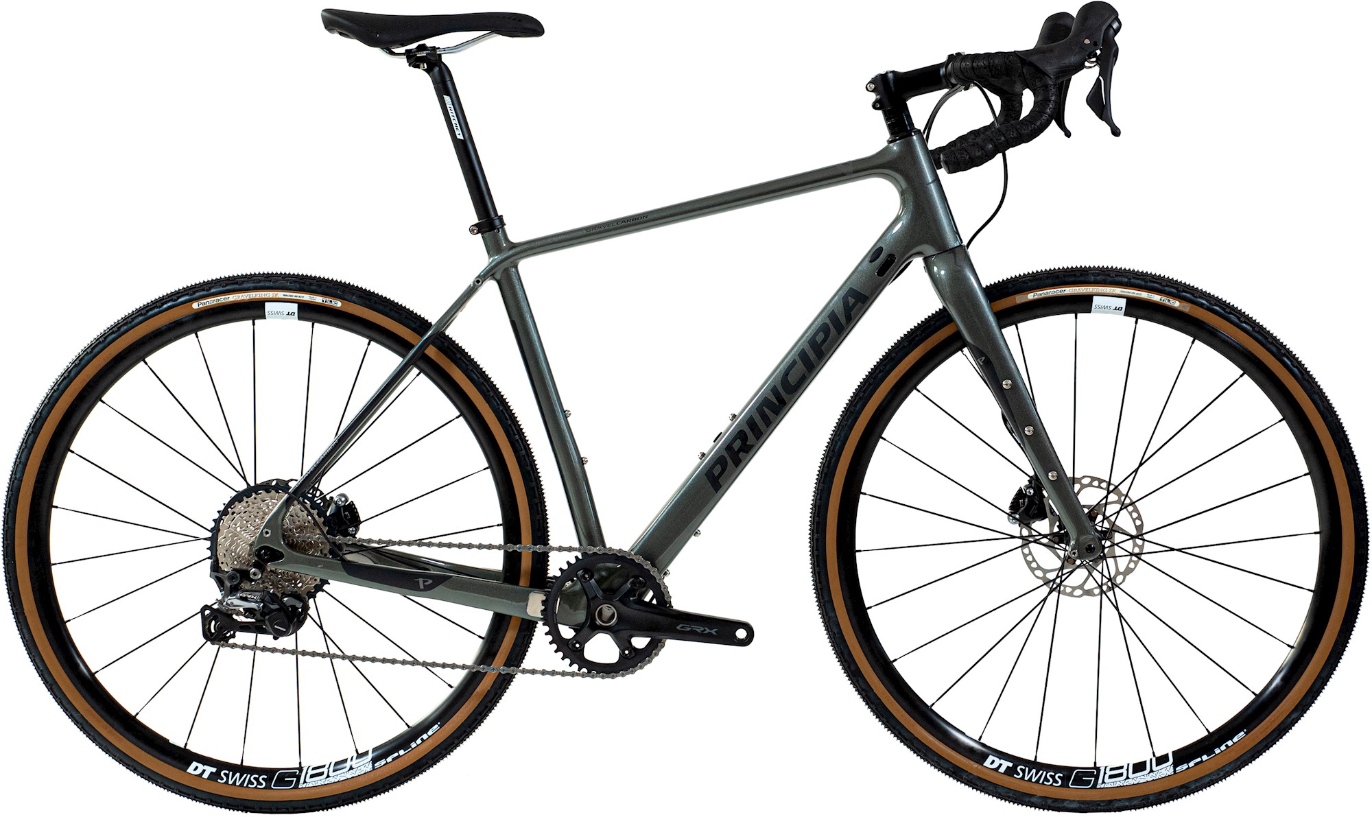 Principia Gravel Carbon GRX RX600 1x11 2023 - Grå Cykel