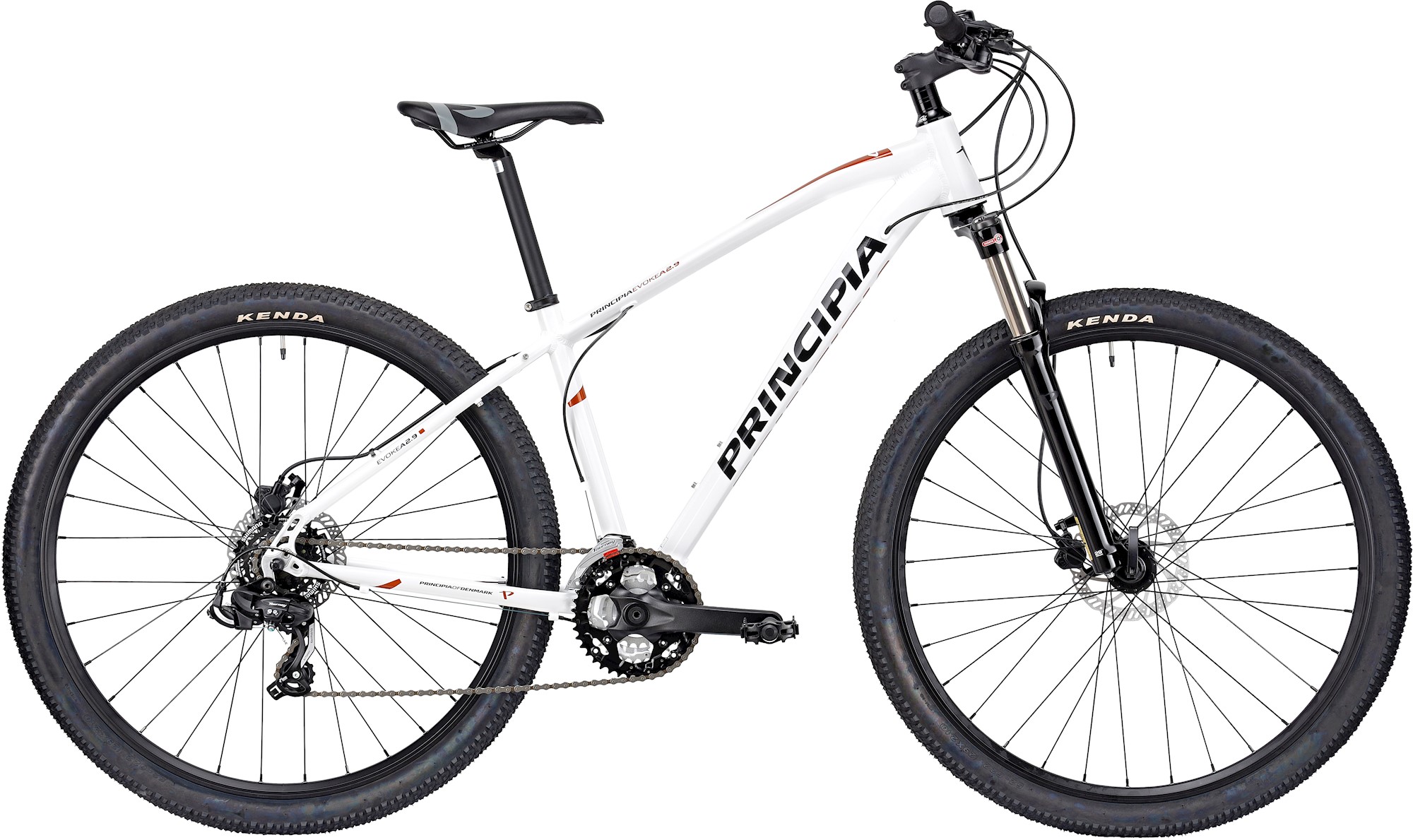 Principia A2.7 27.5" Børnecykel - Hvid 2023 Tilbud