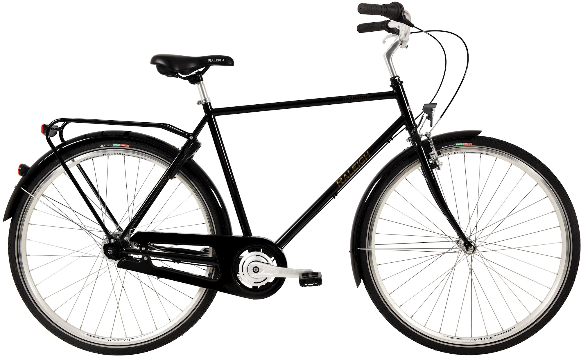 Raleigh Darlington Herrecykel 7g 2023 - Sort tilbud