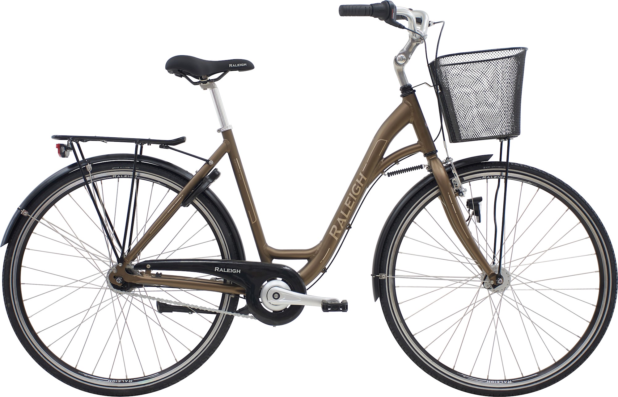 Raleigh Shopping Alu Damecykel 7g 2023 - Brun