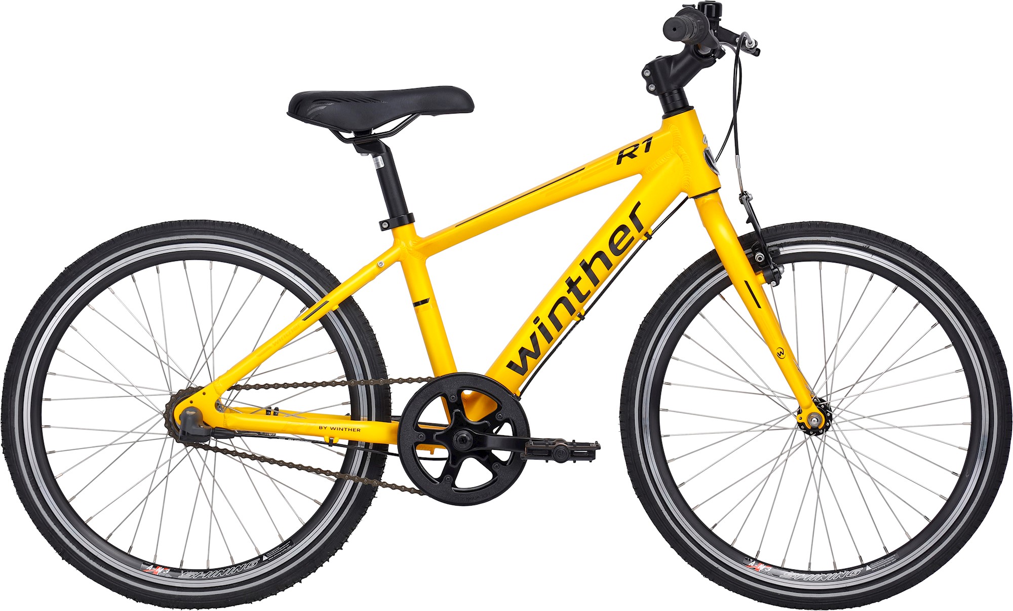 Winther R1 Sport Dreng 20" Cykel - Gul Udstillingsmodel