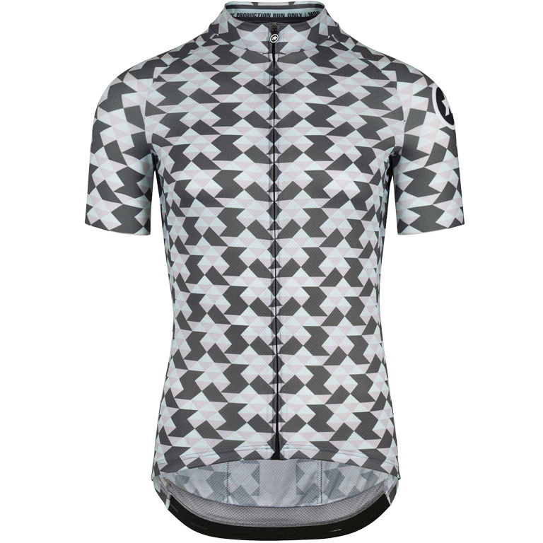 Assos FASTLANE Diamond Crazy SS Jersey - Cykeltrøje i Grå