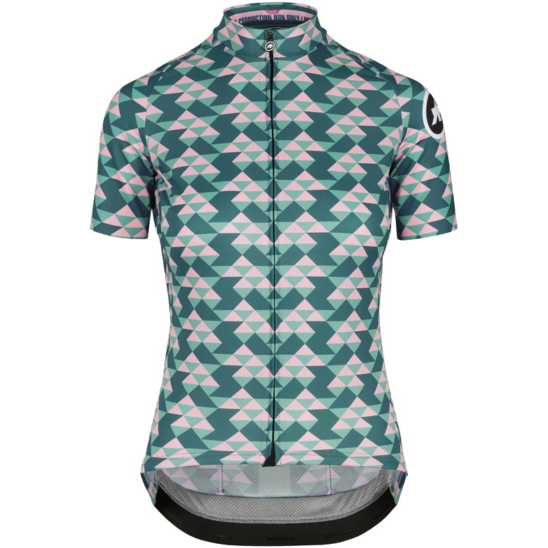 Assos FASTLANE Kvinders Diamond Crazy Cykeltrøje - Grøn