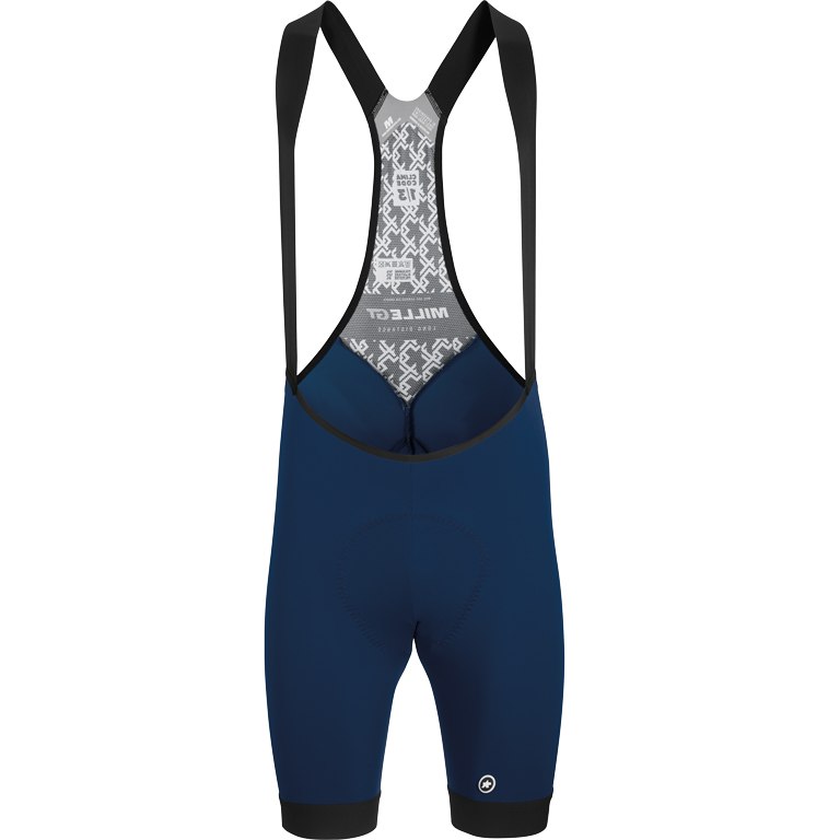 Assos MILLE GT Bib Shorts - Cykelbukser i Blå Farve
