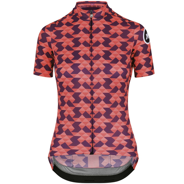 Assos FASTLANE Kvinders Diamond Crazy Cykeltrøje - Rød