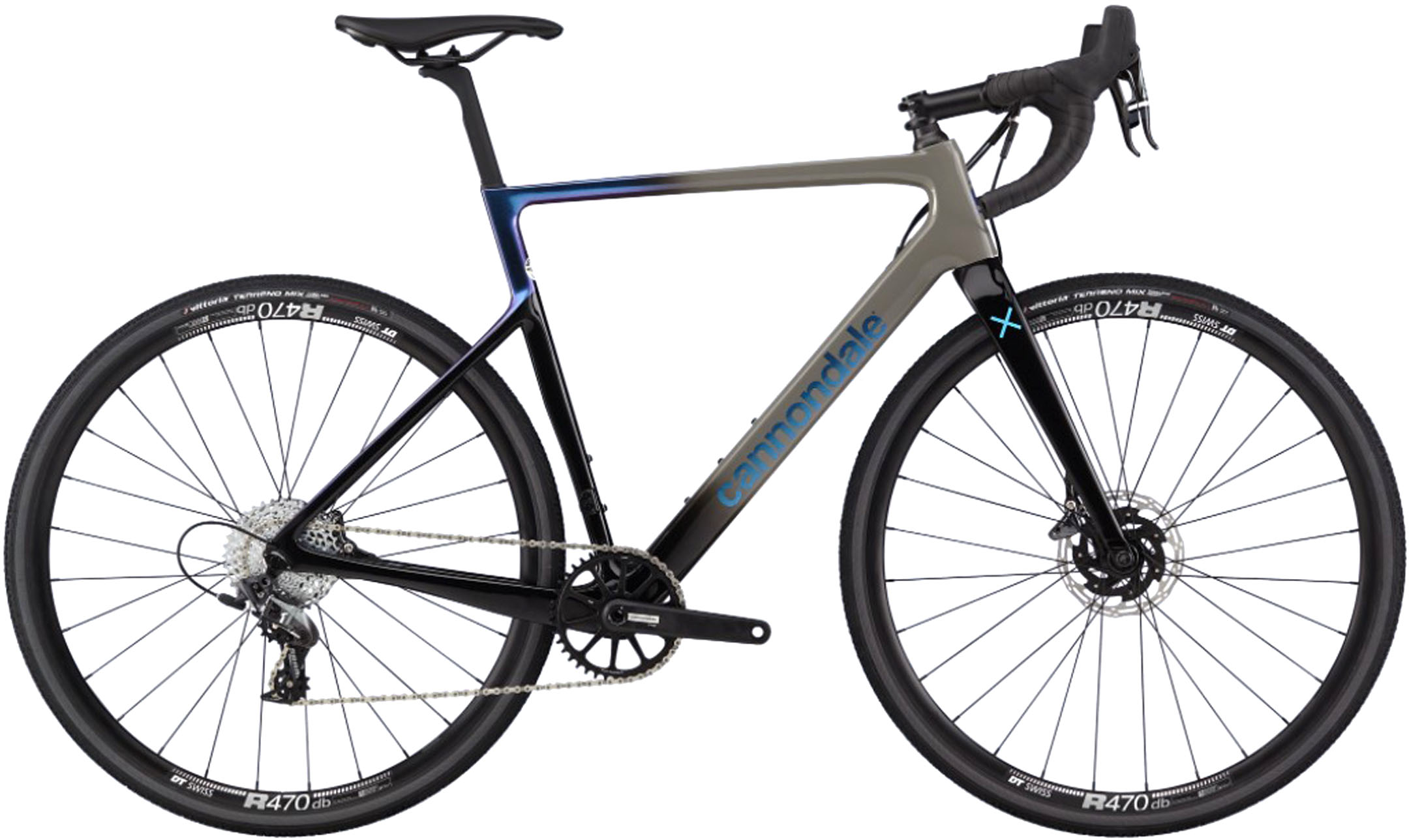 Cannondale SuperSix EVO CX 2022 - Sort/Grå Tilbud!
