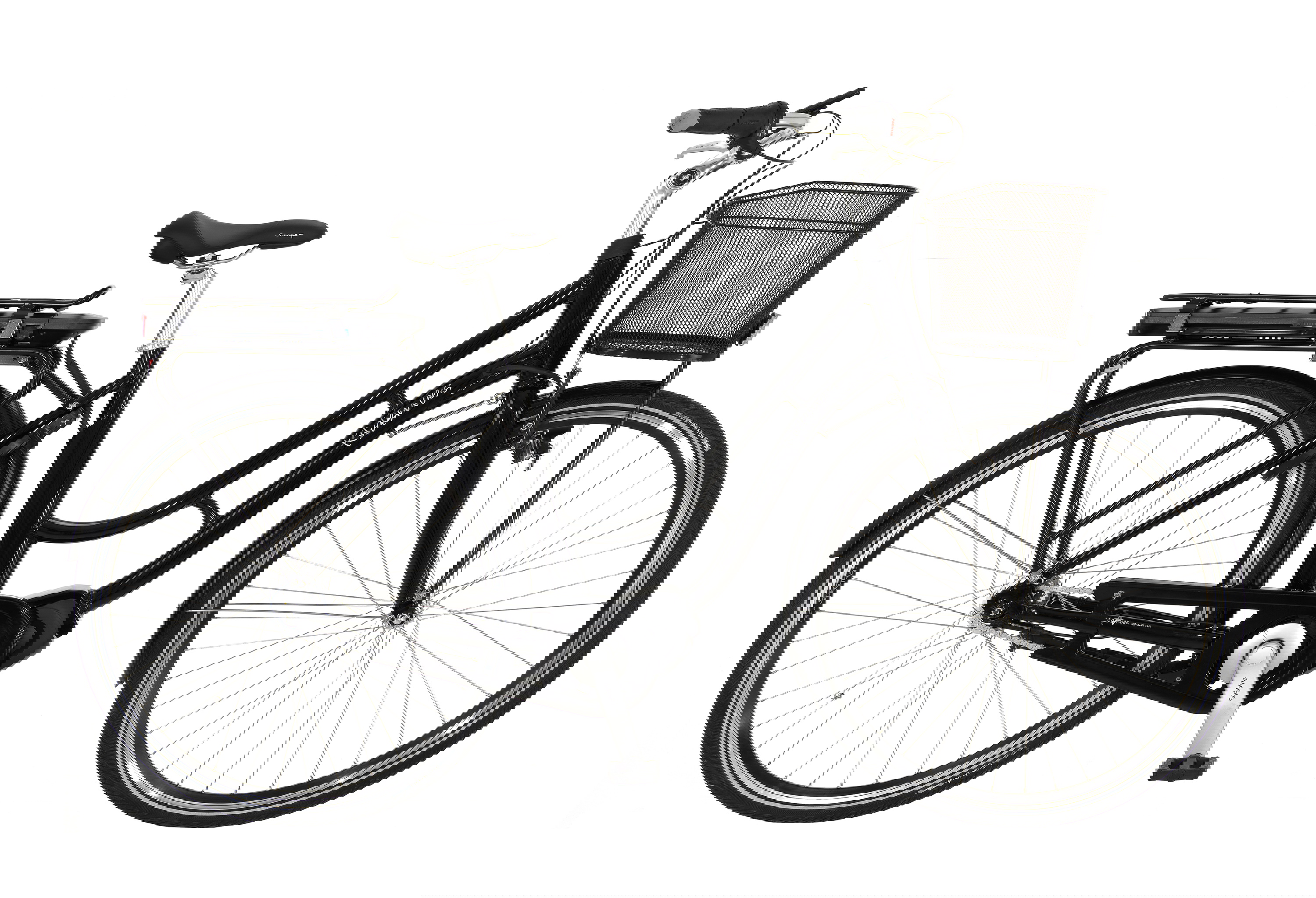 Kildemoes City Retro Steps 7g Elcykel Dame - Sort 2023