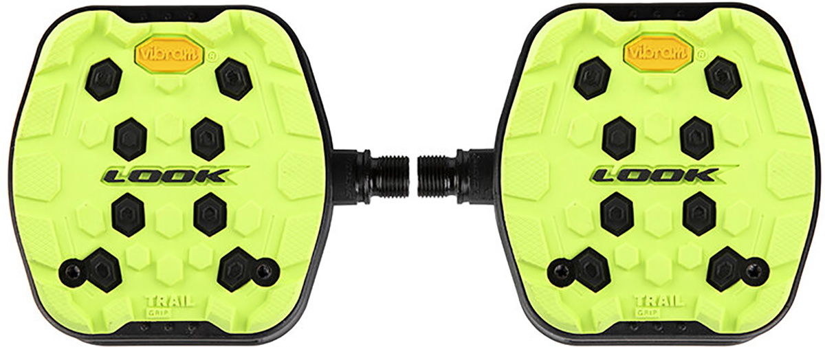LOOK Pedal Trail Grip - Lime til Cykler