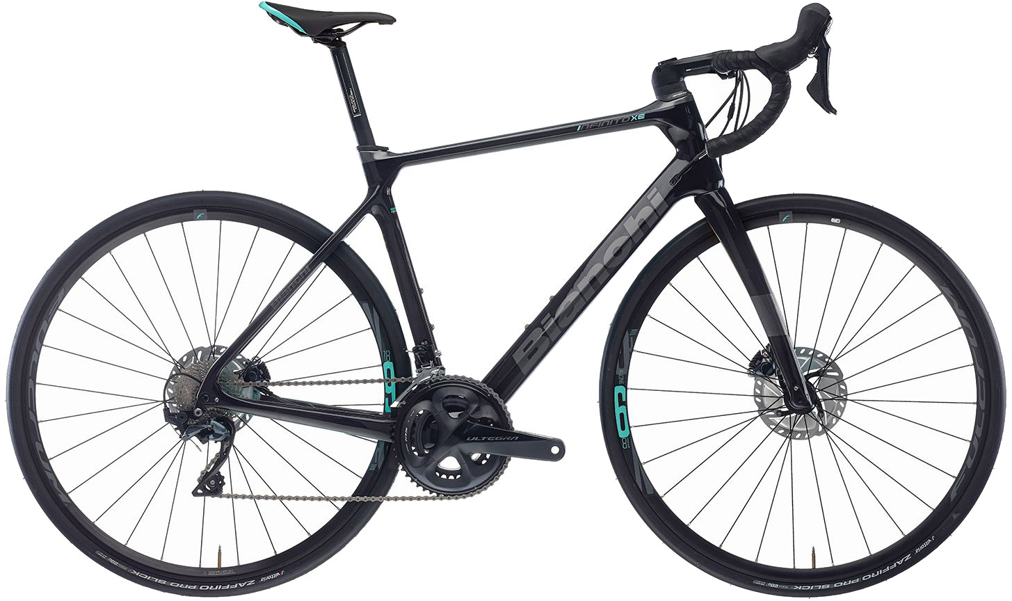 Bianchi Infinito XE Ultegra Disc 2023 - Sort Cykeltilbud