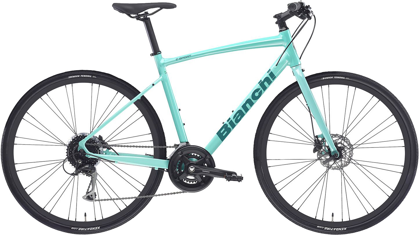 Bianchi C-sport 2 Disc 2023 - Celeste til gode priser!