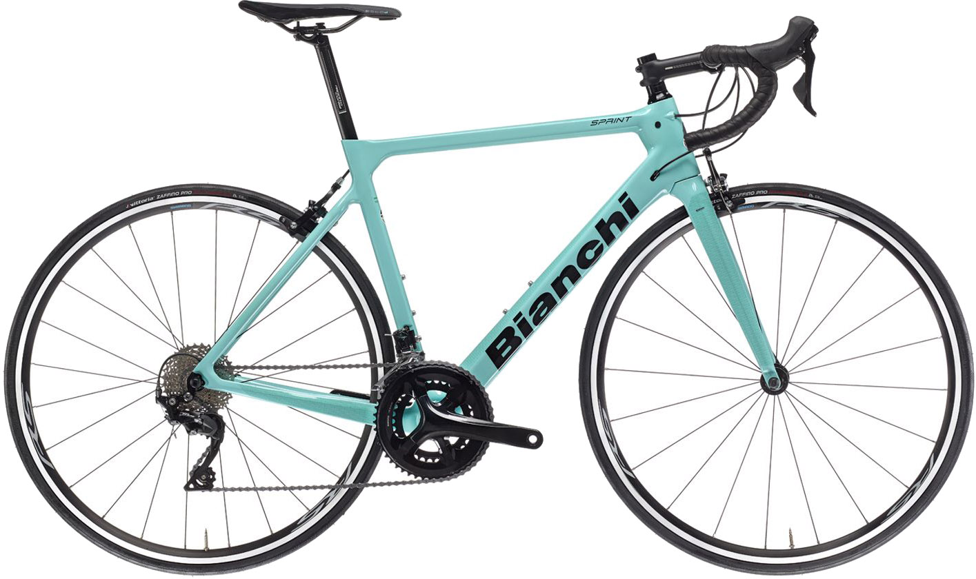 Bianchi Sprint 105 22g 2023 - Celeste Tilbud på Racercykler