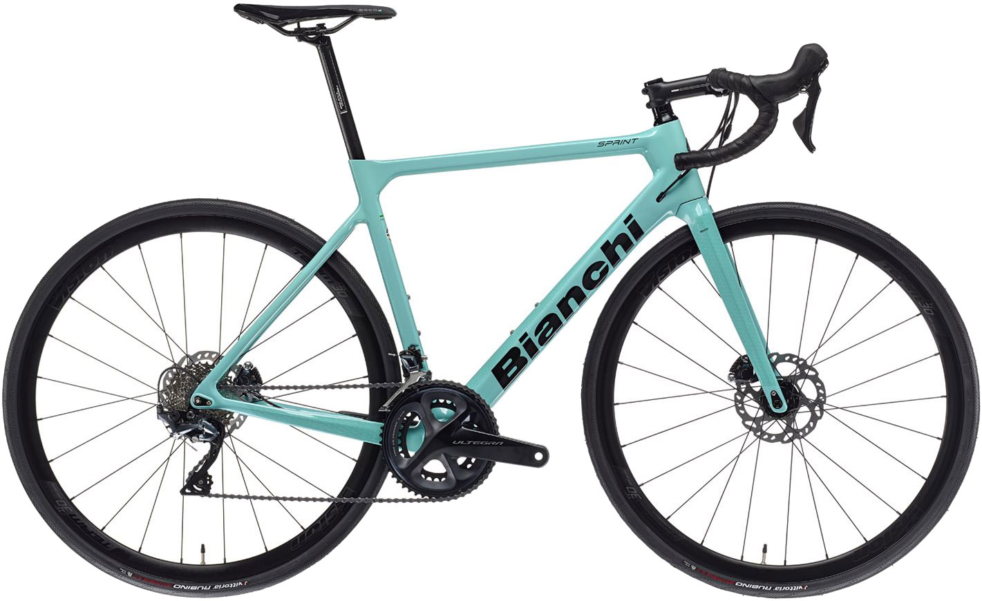 Bianchi Sprint Ultegra 22g 2023 - Celeste Tilbud!