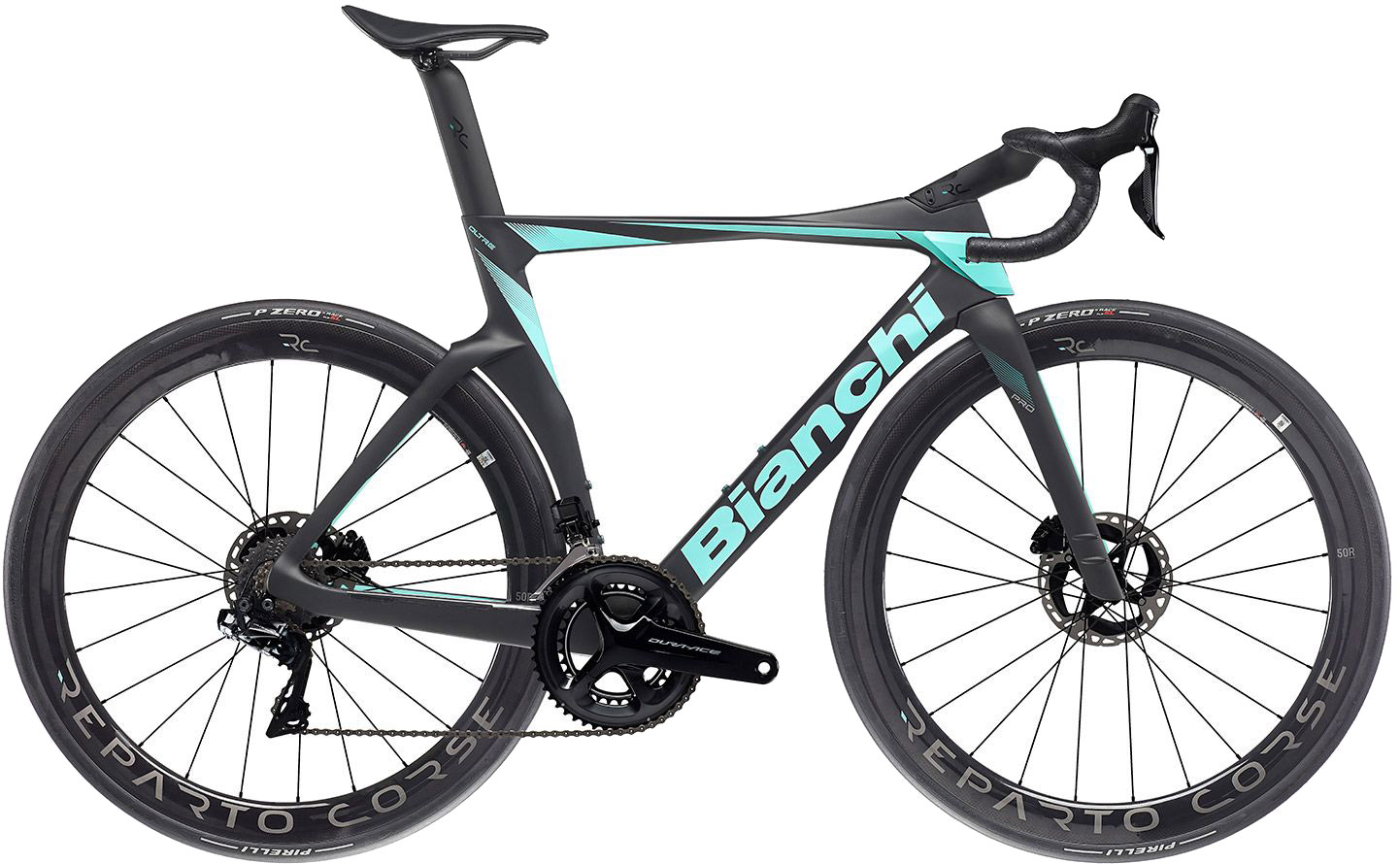 Bianchi Oltre Pro Dura Ace Di2 24g 2023 - Sort Cykeltilbud