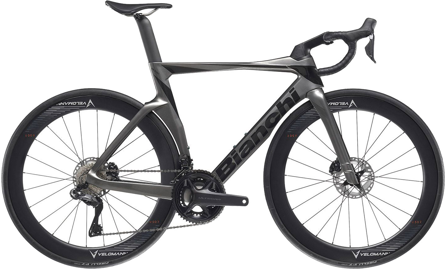 Bianchi Oltre Comp Ultegra Di2 24g 2023 - Sort Cykeltilbud