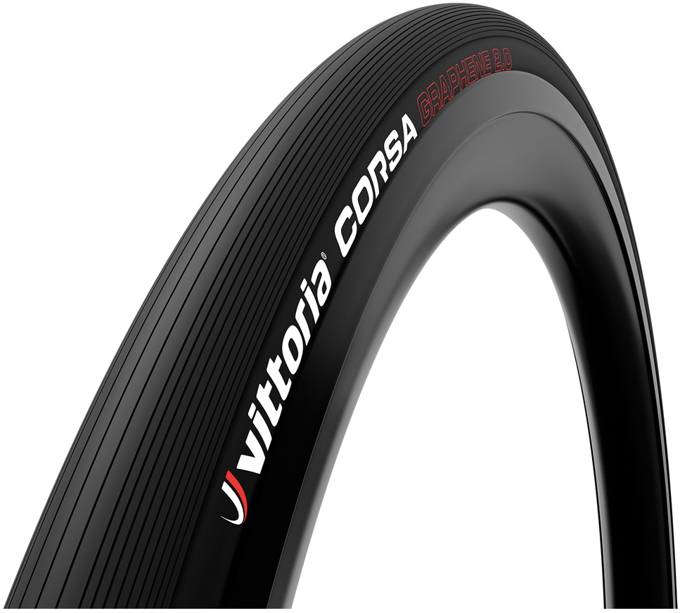 Vittoria Road Corsa Tubeless Dæk 700x25/28 - Sort