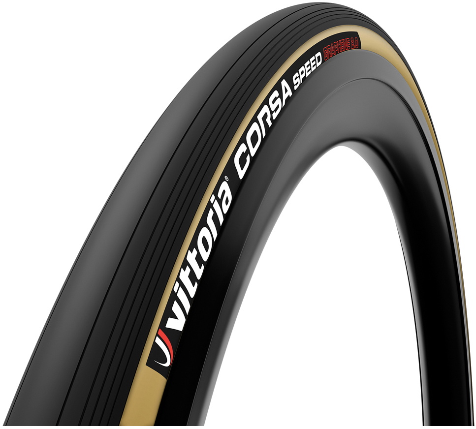 Vittoria Road Corsa Speed Tubular 700x23/25 - Brun tilbud