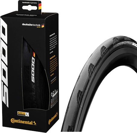 Continental Grand Prix 5000 Foldbart Racerdæk - Sort