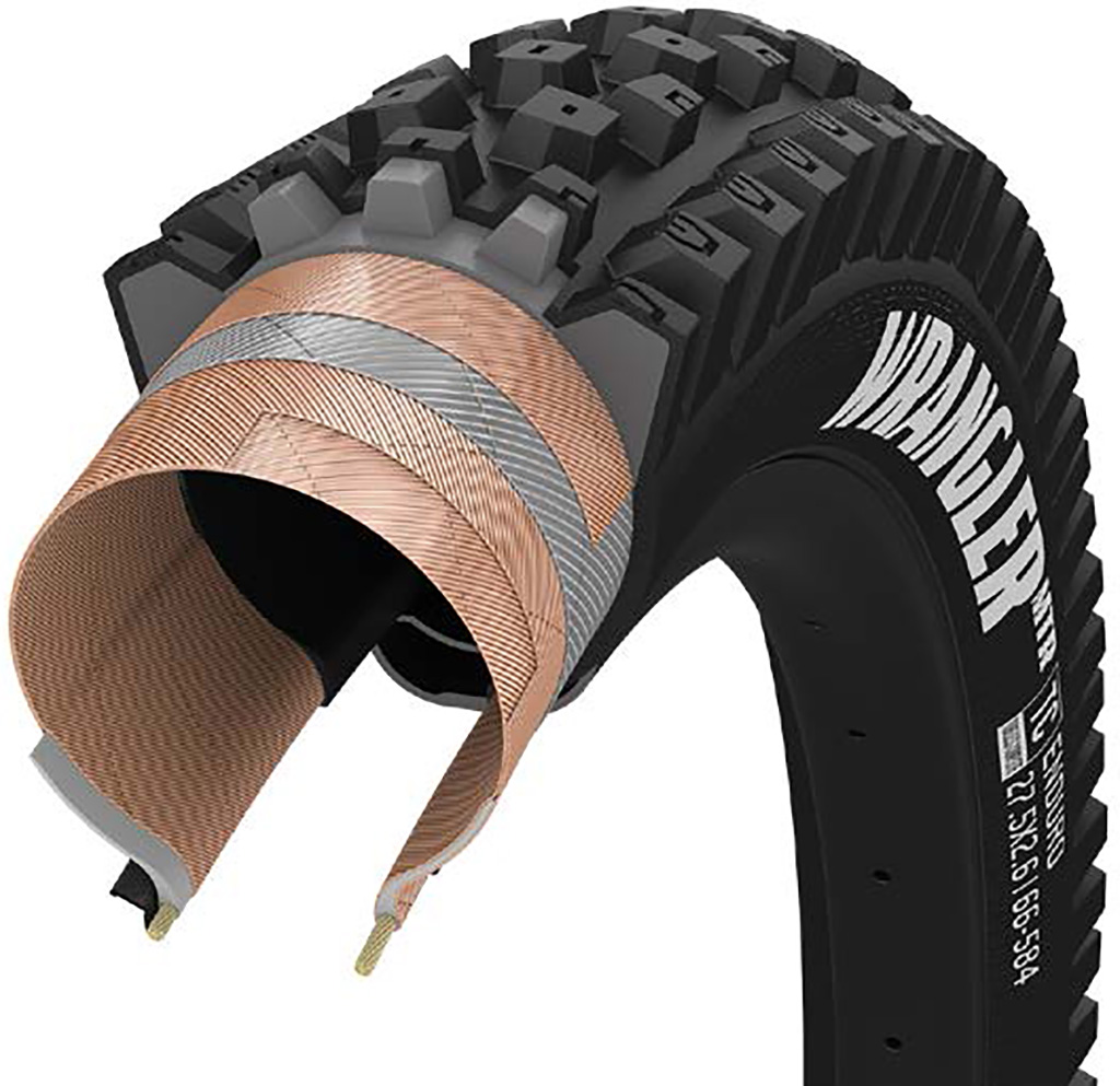 Goodyear Bagdæk Wrangler MTF 29x2.40 - Sort tilbud!