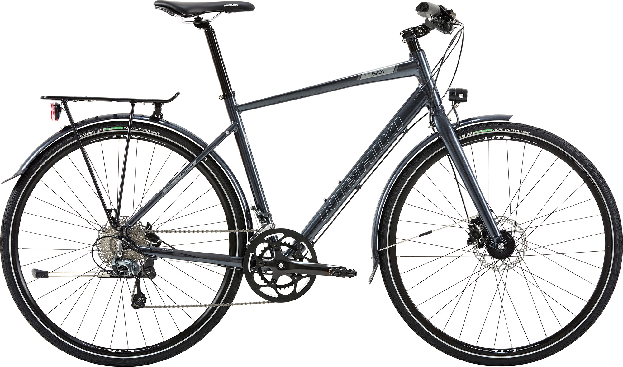 Nishiki City 601 Herre 20g Tiagra 2026 - Turmalin Sort    5712700026079
