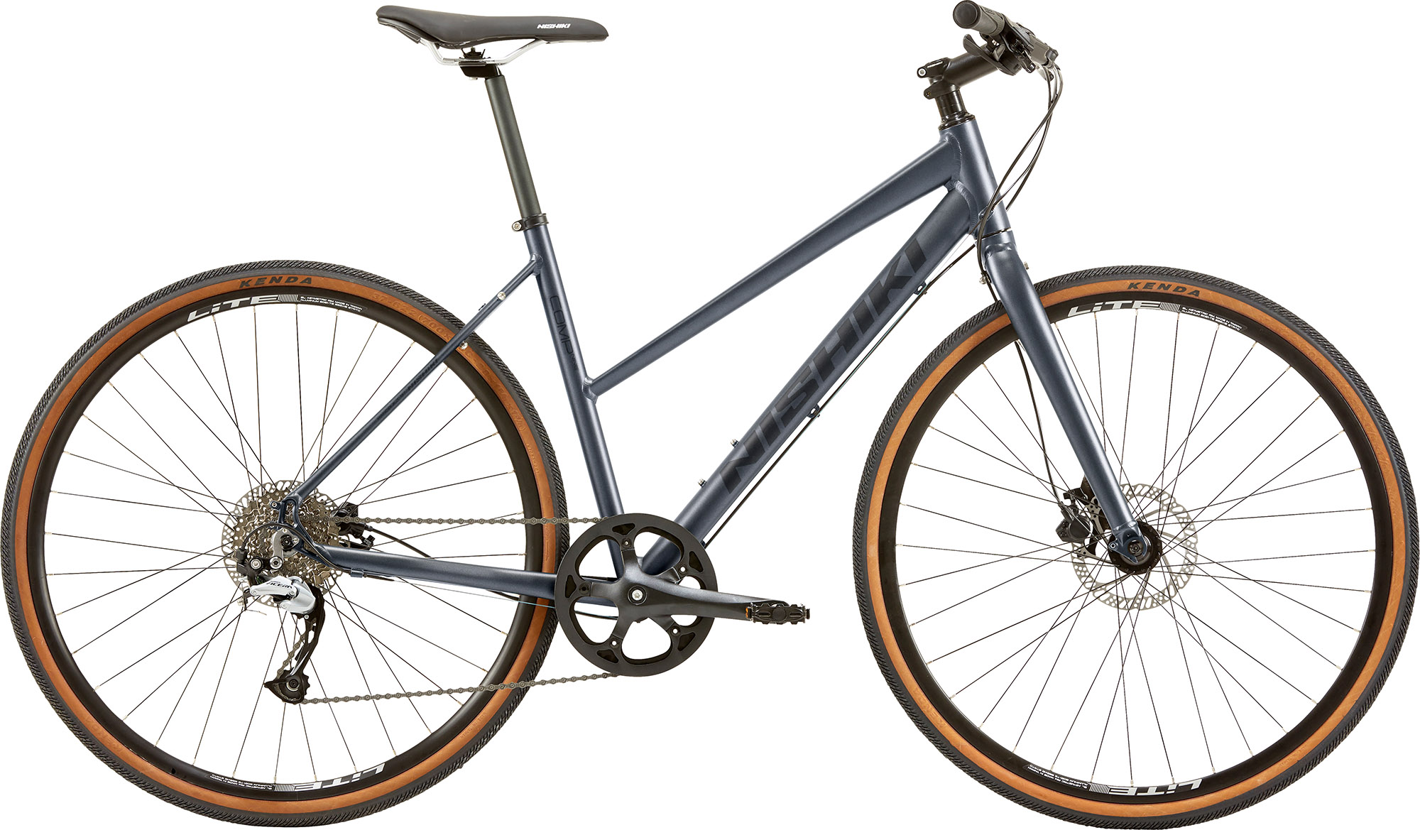 Nishiki Comp Nine Dame 9g Acera 2026 - Granit Grå    5712700026314